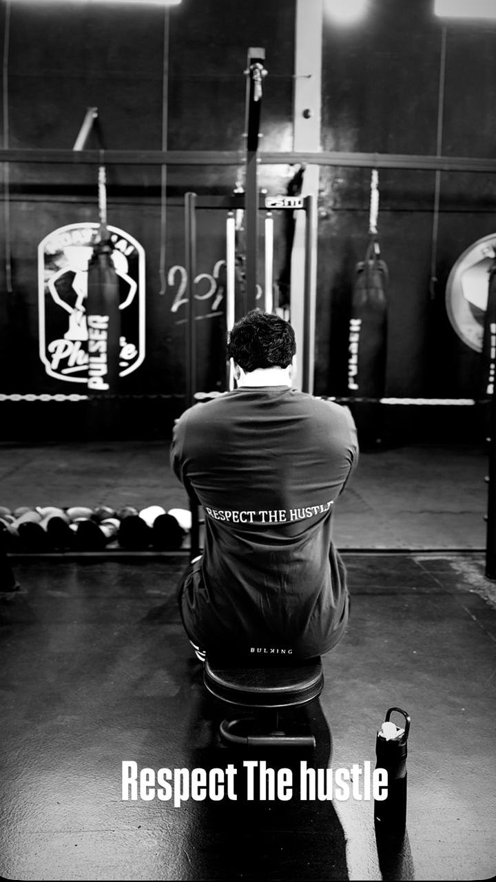 Matheus Padilha treinando